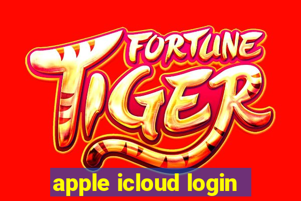 apple icloud login